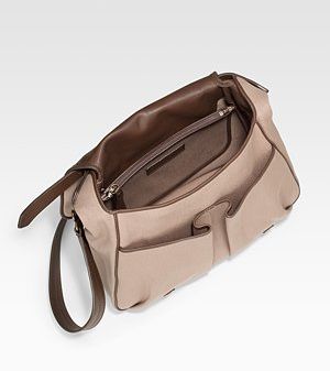 burberry canvas shoulder bag